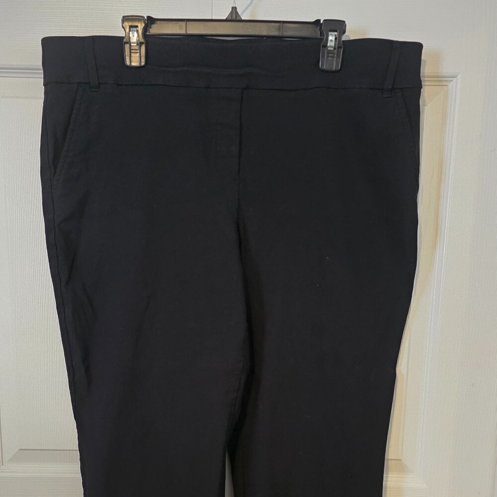 Addition Elle Black Straight Leg Dress Pants, size 22 petite